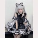 Leopard Cat Sweet Lolita Dress OP by Diamond Honey (DH351)